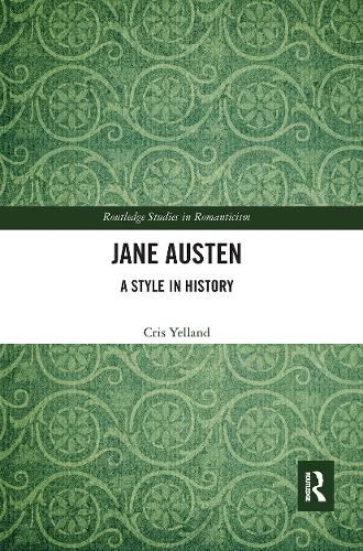 Cover image for Jane Austen: A Style in History