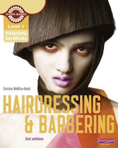 Cover image for Level 1 (NVQ/SVQ) Certificate in Hairdressing and Barbering Candidate Handbook