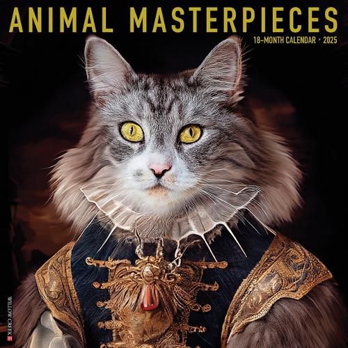 Cover image for Animal Masterpieces 2026 12 X 12 Wall Calendar