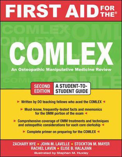 Cover image for First Aid for the COMLEX, Second Edition