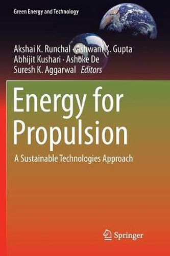 Cover image for Energy for Propulsion: A Sustainable Technologies Approach