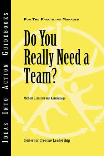 Do You Really Need a Team?