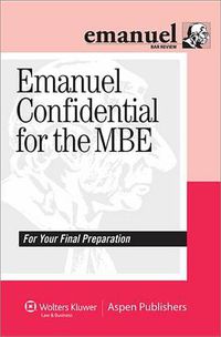 Cover image for Emanuel Confidential for the MBE