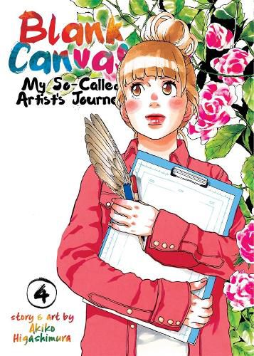 Cover image for Blank Canvas: My So-Called Artist's Journey (Kakukaku Shikajika) Vol. 4