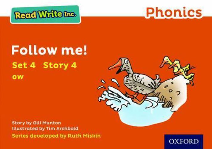 Cover image for Read Write Inc. Phonics: Orange Set 4 Storybook 4 Follow Me!