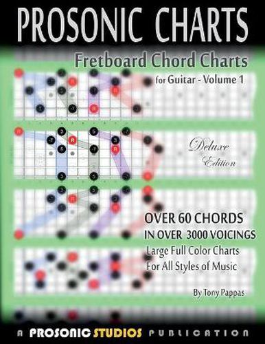 Cover image for Fretboard Chord Charts for Guitar - Volume 1