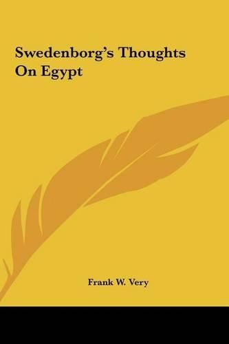 Swedenborg's Thoughts on Egypt