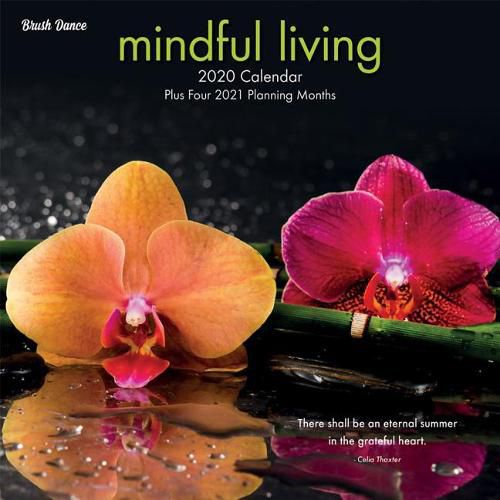 Cover image for Mindful Living 2020 Square Wall Calendar