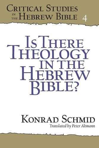 Is There Theology in the Hebrew Bible?