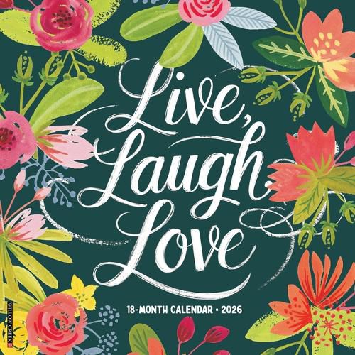 Cover image for Live, Laugh, Love 2026 Wall Calendar