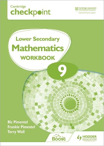 Cover image for Cambridge Checkpoint Lower Secondary Mathematics Workbook 9: Second Edition