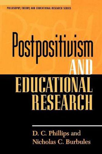 Cover image for Postpositivism and Educational Research