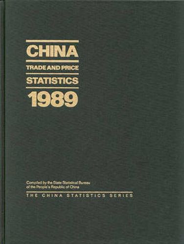 Cover image for China Trade and Price Statistics 1989