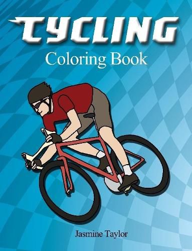 Cover image for Cycling Coloring Book