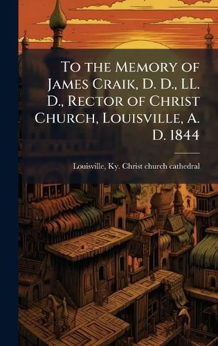 Cover image for To the Memory of James Craik, D. D., LL. D., Rector of Christ Church, Louisville, A. D. 1844