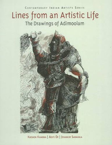 Cover image for Lines from an Artistic Life the Drawings of Adimoolam