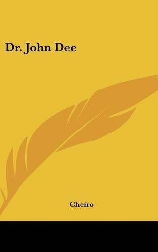 Cover image for Dr. John Dee
