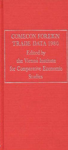 Cover image for COMECON Foreign Trade Data 1980