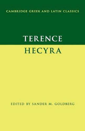 Cover image for Terence: Hecyra