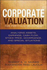 Cover image for Corporate Valuation for Portfolio Investment: Analyzing Assets, Earnings, Cash Flow, Stock Price, Governance, and Special Situations