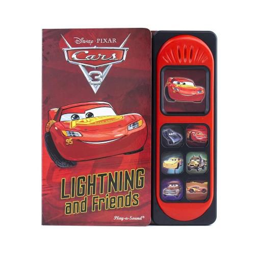 Cover image for Cars 3 Little Sound Book