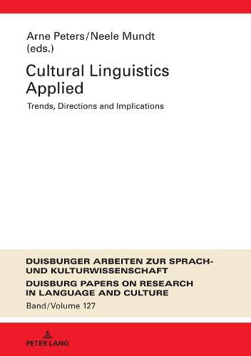 Cover image for Cultural Linguistics Applied: Trends, Directions and Implications