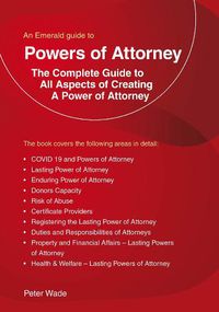 Cover image for An Emerald Guide To Powers Of Attorney: Revised Edition 2022
