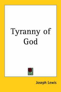 Cover image for Tyranny of God (1922)