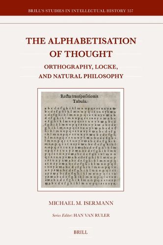 Cover image for The Alphabetisation of Thought