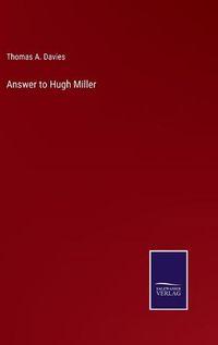 Cover image for Answer to Hugh Miller