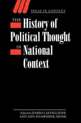 Cover image for The History of Political Thought in National Context