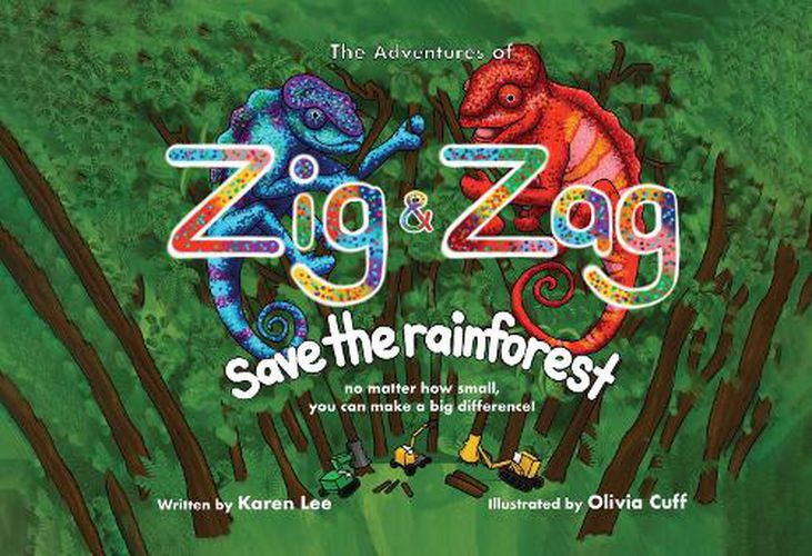 Cover image for The Adventures of :Zig and Zag Save The Rainforest