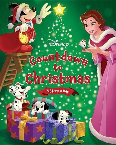 Cover image for Disney's Countdown to Christmas: A Story a Day