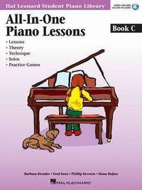 Cover image for All-In-One Piano Lessons Book C