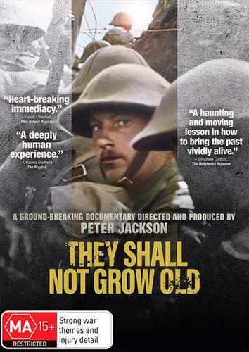 Cover image for They Shall Not Grow Old (DVD)