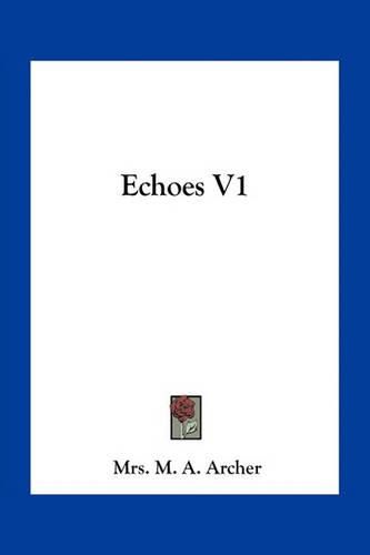 Cover image for Echoes V1