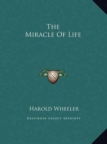 Cover image for The Miracle of Life