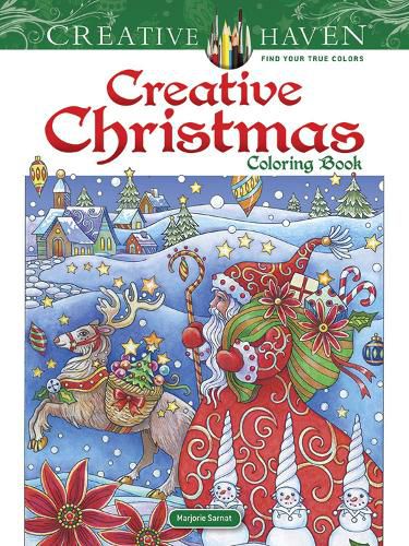 Cover image for Creative Haven Creative Christmas Coloring Book