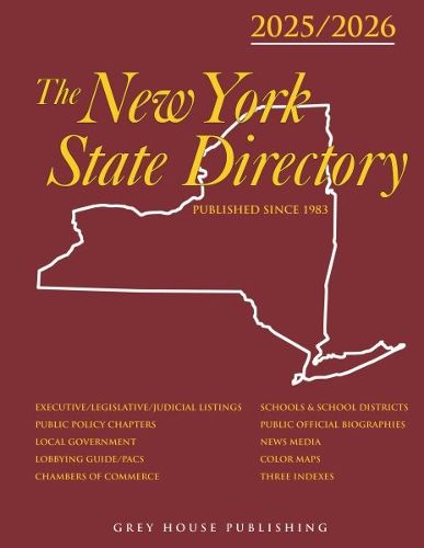 Cover image for New York State Directory, 2025/26