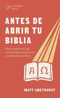 Cover image for Antes de Abrir La Biblia