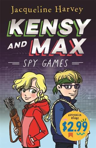 Cover image for Kensy and Max: Spy Games: Australia Reads edition