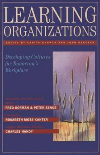Cover image for Learning Organizations: Developing Cultures for Tomorrow's Workplace
