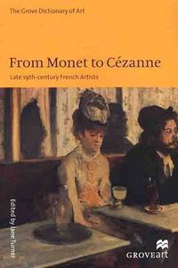 Cover image for Monet to Cezanne