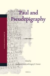 Cover image for Paul and Pseudepigraphy