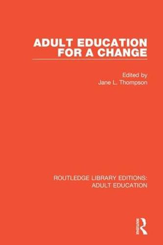 Cover image for Adult Education for a Change