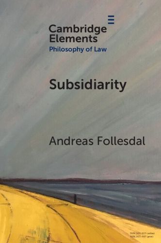 Cover image for Subsidiarity