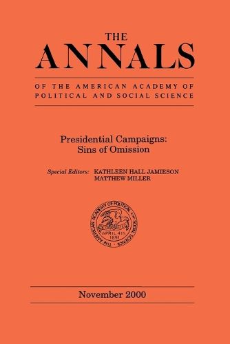 Cover image for Presidential Campaigns Sins of Omission
