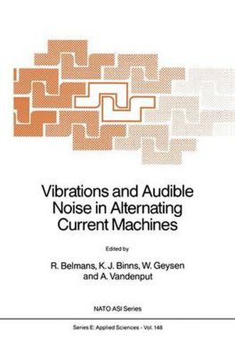 Cover image for Vibrations and Audible Noise in Alternating Current Machines
