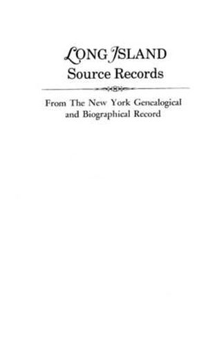 Cover image for Long Island Source Records