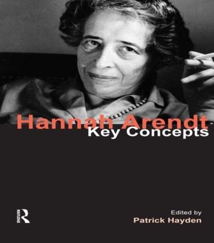 Cover image for Hannah Arendt: Key Concepts